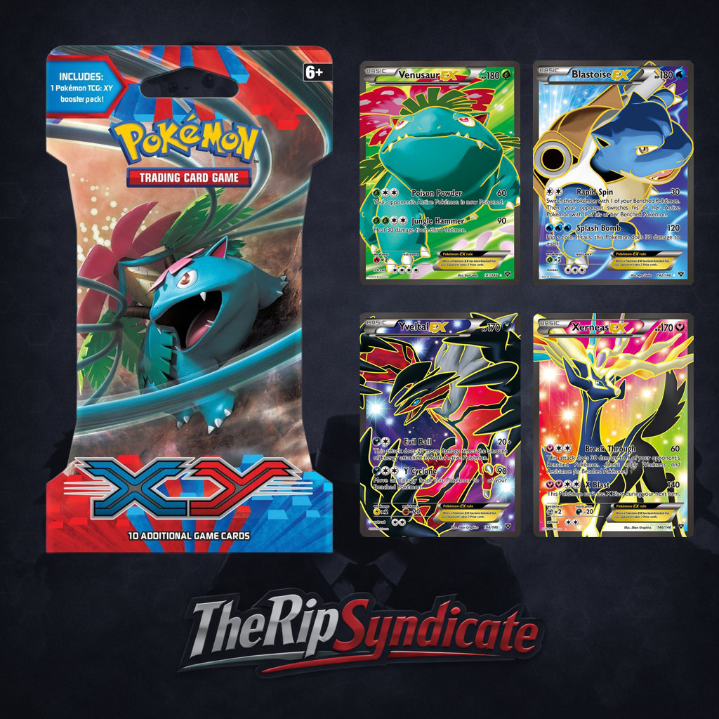 XY Base Set Sleeved Booster Pack