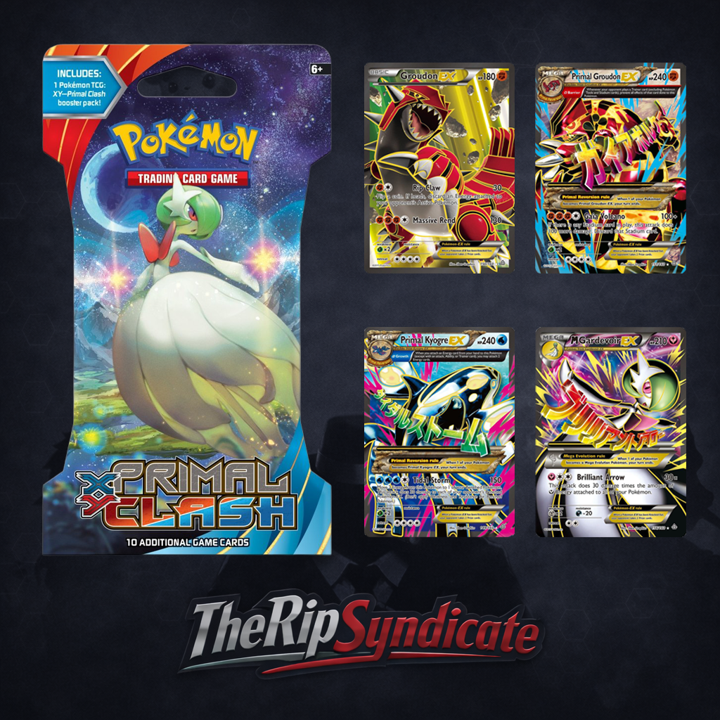 XY Primal Clash Sleeved Booster Pack