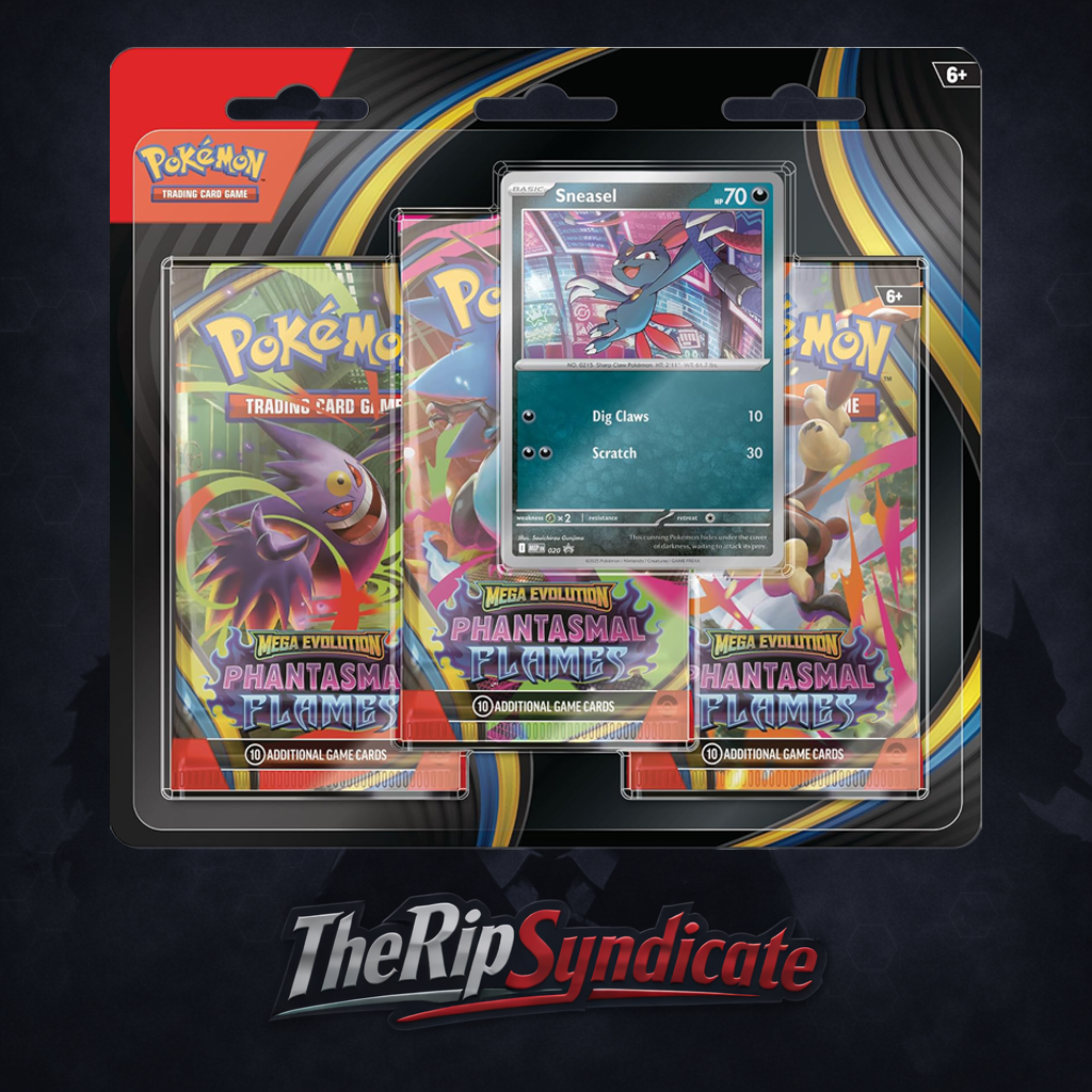 Phantasmal Flames 3 Pack Blister (Sneasel)
